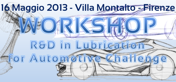 Let’s talk about Automotive Lubrication, but not only, at Villa Montalto!